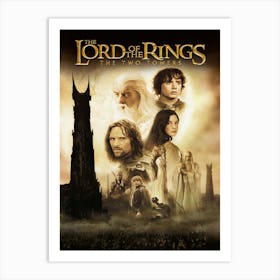 The Lord Of The Rings Characters Art Print