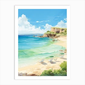 Elafonisi Beach, Crete Greece 2 Art Print