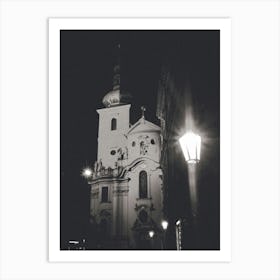 Church Of St Gallen - Prague Art Print