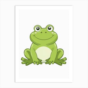 Cute Frog 8 Art Print