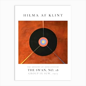 Hilma Af Klint Swan No 1 Art Print