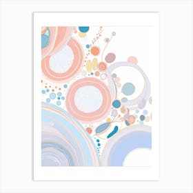 Abstract Circles 18 Art Print