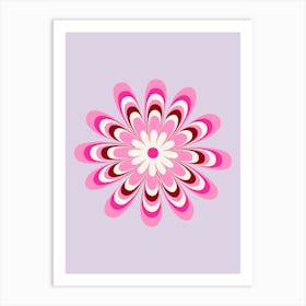 Daisy | 03 – Lavender Art Print