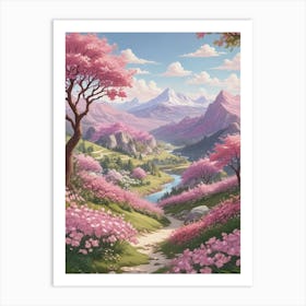 Sakura Blossoms 11 Art Print