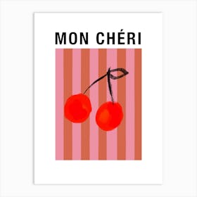 Mon Cheri 1 Art Print