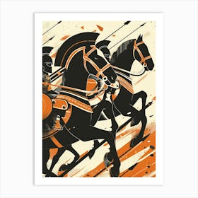 Greek Warriors Art Print