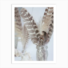 Feathers In A Vase 1 Art Print