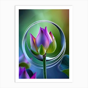 Lotus Flower 135 Art Print