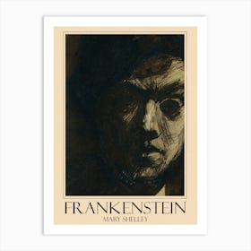 Classic Literature Art - Frankenstein Art Print