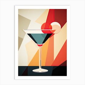 Cosmopolitan, Mid century 1 Art Print