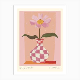 Spring Collection Wild Flower Vase 2 Art Print