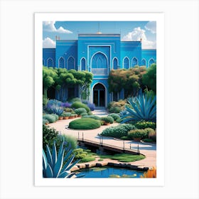 Blue House Art Print