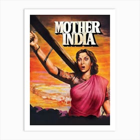 Mother India (1957) Art Print