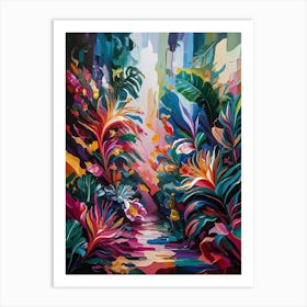 Tropical Jungle 10 Art Print