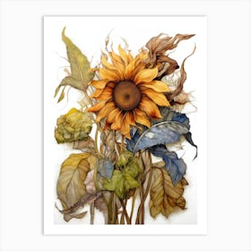 Sunflowers 55 Art Print