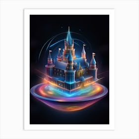 Castle In The Sky 21 Art Print