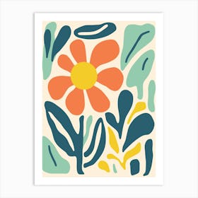 Flower Print 2 Art Print