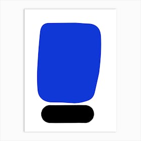 Blue Square Affiche