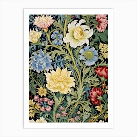 William Morris Floral Tapestry Art Print