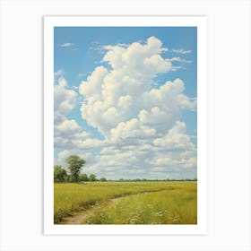 Cloudy Sky 1 Art Print