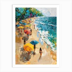 Colorful Beach 8 Art Print