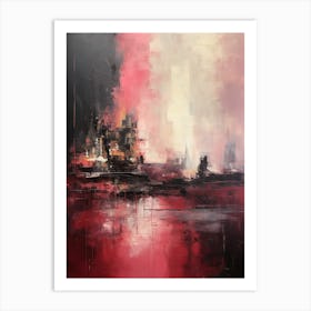 Abstract Cityscape 3 Art Print