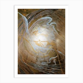 The gentle radiance of inner breathing Art Print