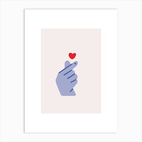 Heart Of Love 12 Art Print