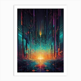 Cityscape 11 Art Print