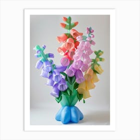 Dreamy Inflatable Flowers Foxglove 2 Art Print