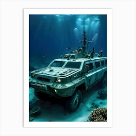 USO: A Very Very Strange Sea-Reimagined 56 Art Print