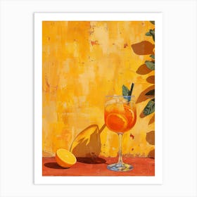 Aperol Spritz Art Print 411 Art Print