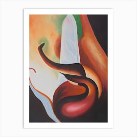 Georgia O'Keeffe - Skunk Cabbage 1 Art Print