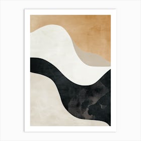 Fragments Of Light Minimalist Style Art Print