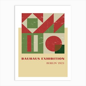 Bauhaus Exhibition Berlin 1923 3 Art Print