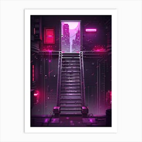 Sci-Fi Illustration Art Print