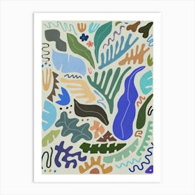 Jungle Colors Art Print