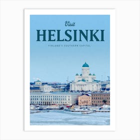 Helsinki Art Print