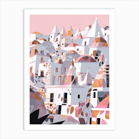 Hunzinator e Alberobello Art Print