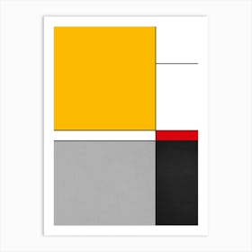 Mondrian 60 Art Print