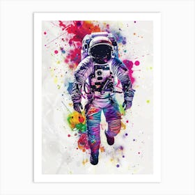 Astronaut Canvas Print 16 Art Print