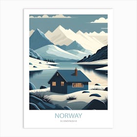 Norway TravePoster Art Print