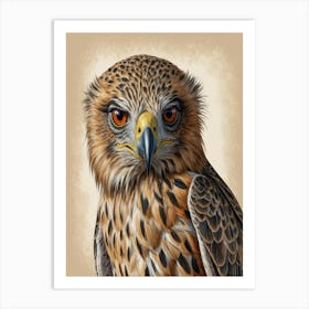 Hawk hawk Art Print