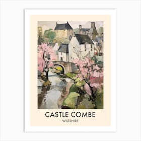 Castle Combe (Wiltshire) Painting 7 Travel Poster Art Print