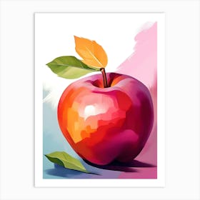 Apple Painting Art Print