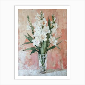 A World Of Flowers Gladiolus 3 Painting Art Print