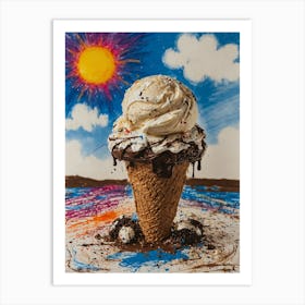Ice Cream Cone 27 Art Print