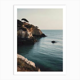 Cliffs And Sea Art Print