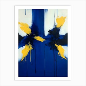 Swedish Cross Art Print