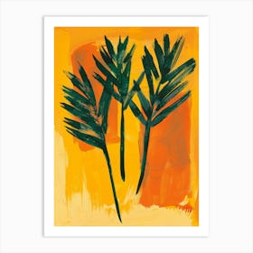 Palm Leaves 2 Art Print